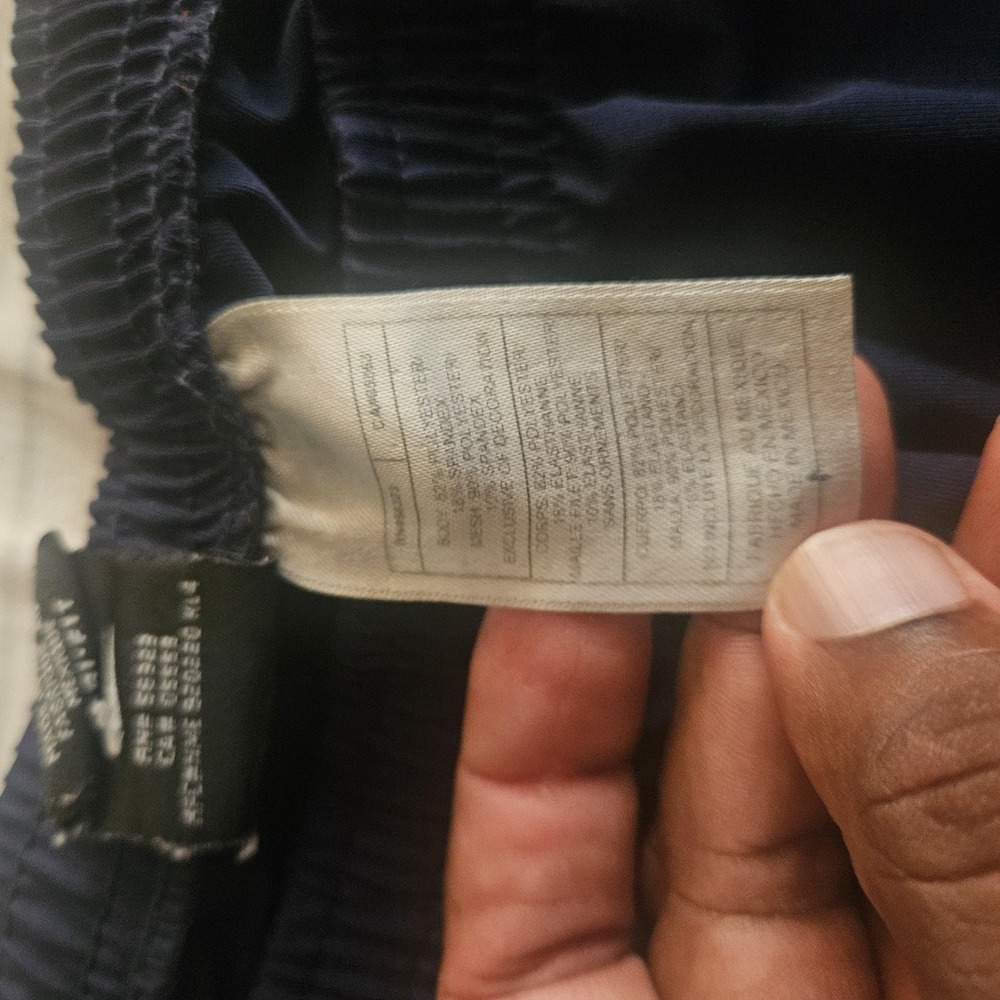 Nike Shorts Mens Small‎ Navy Blue Dri-FIT Team Athletic Mesh Pockets Training - Picture 6 of 6